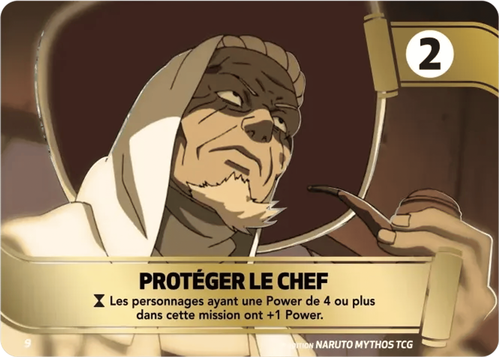 Protéger Le Chef — Konoha Shidō (2nd Edition) — Naruto Mythos TCG