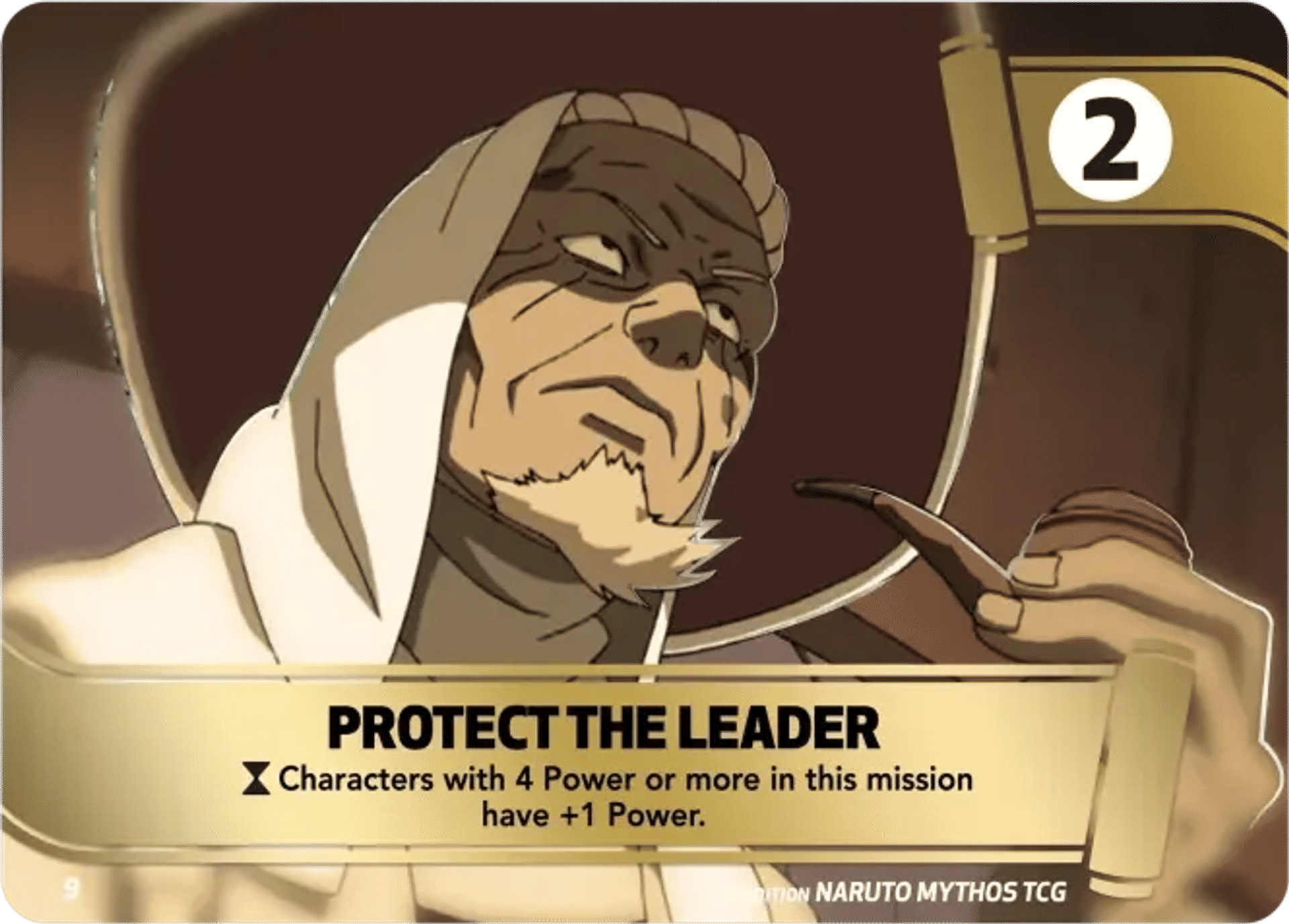 Protect the Leader — Konoha Shidō (2nd Edition) — Naruto Mythos TCG