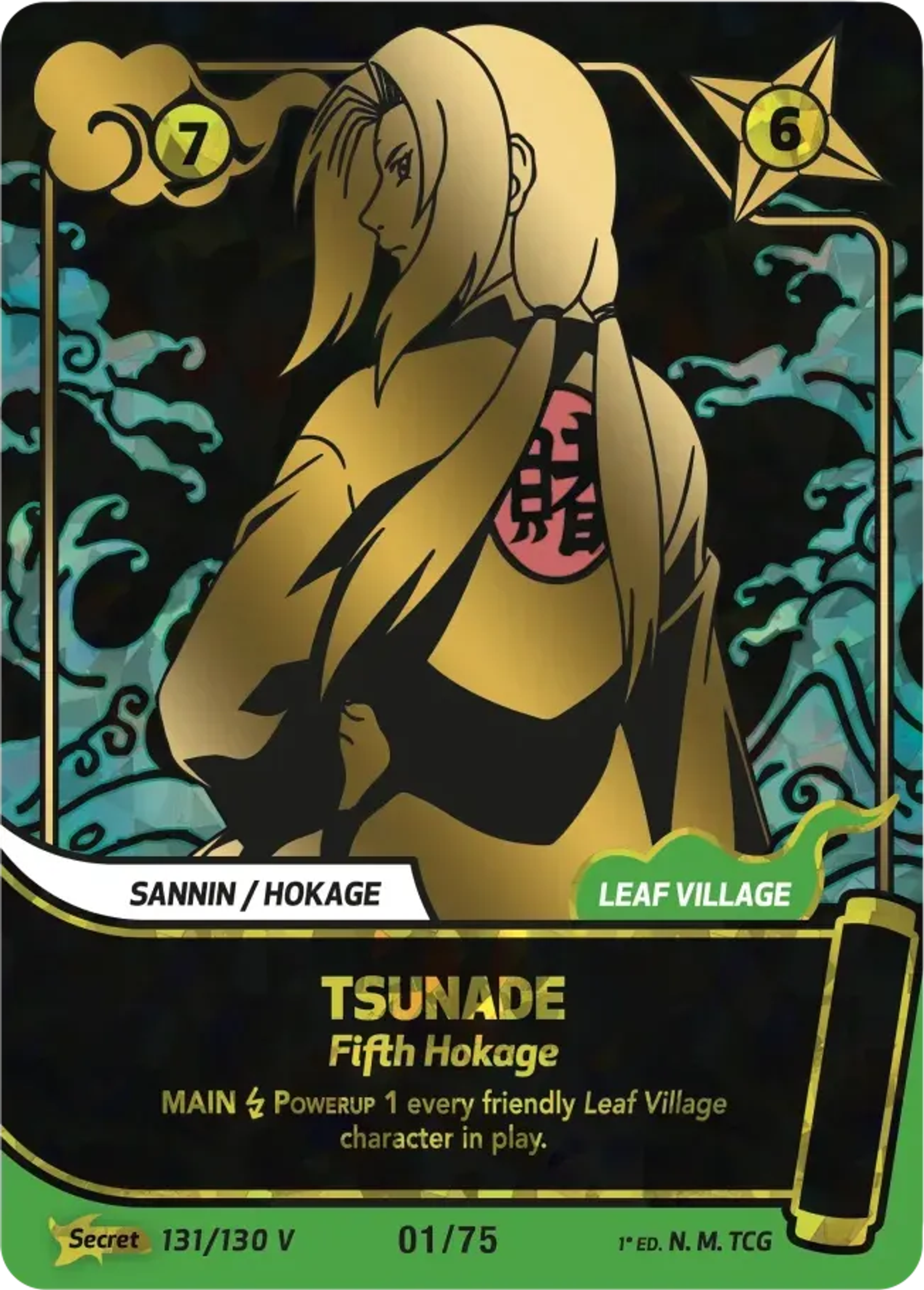 Tsunade - Fifth Hokage — Konoha Shidō (2nd Edition) — Naruto Mythos TCG