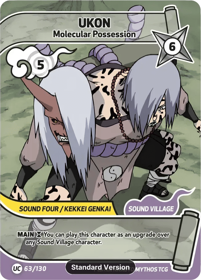 Ukon - Molecular Possession — Konoha Shidō (2nd Edition) — Naruto Mythos TCG