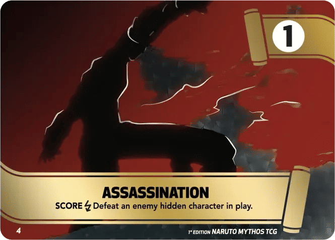 Assassination — Konoha Shidō — Naruto Mythos TCG