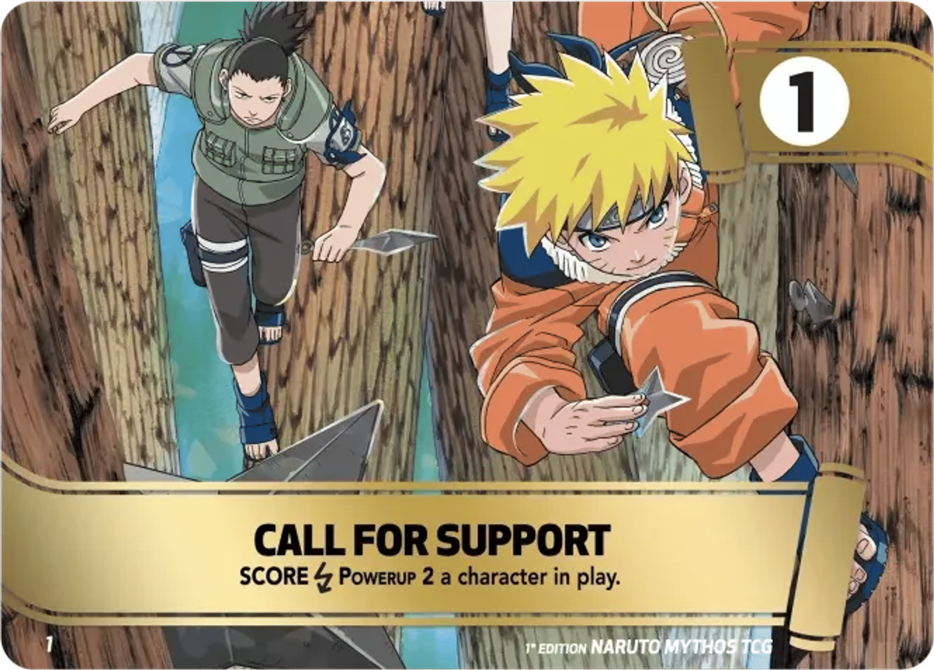 Konoha Shidō (KONOHA-SHIDO) Single cards — Naruto Mythos TCG