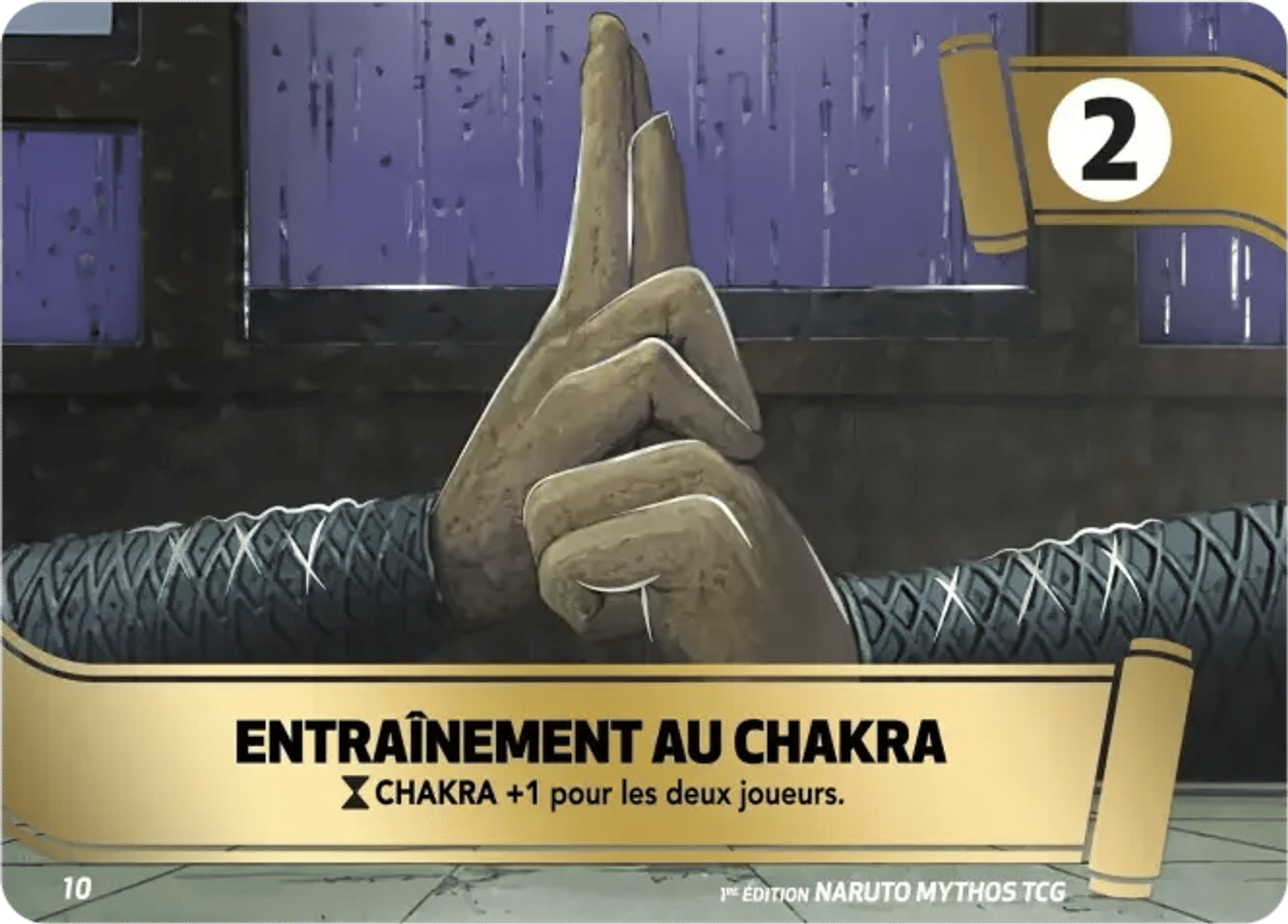 Entraînement Au Chakra — Konoha Shidō — Naruto Mythos TCG