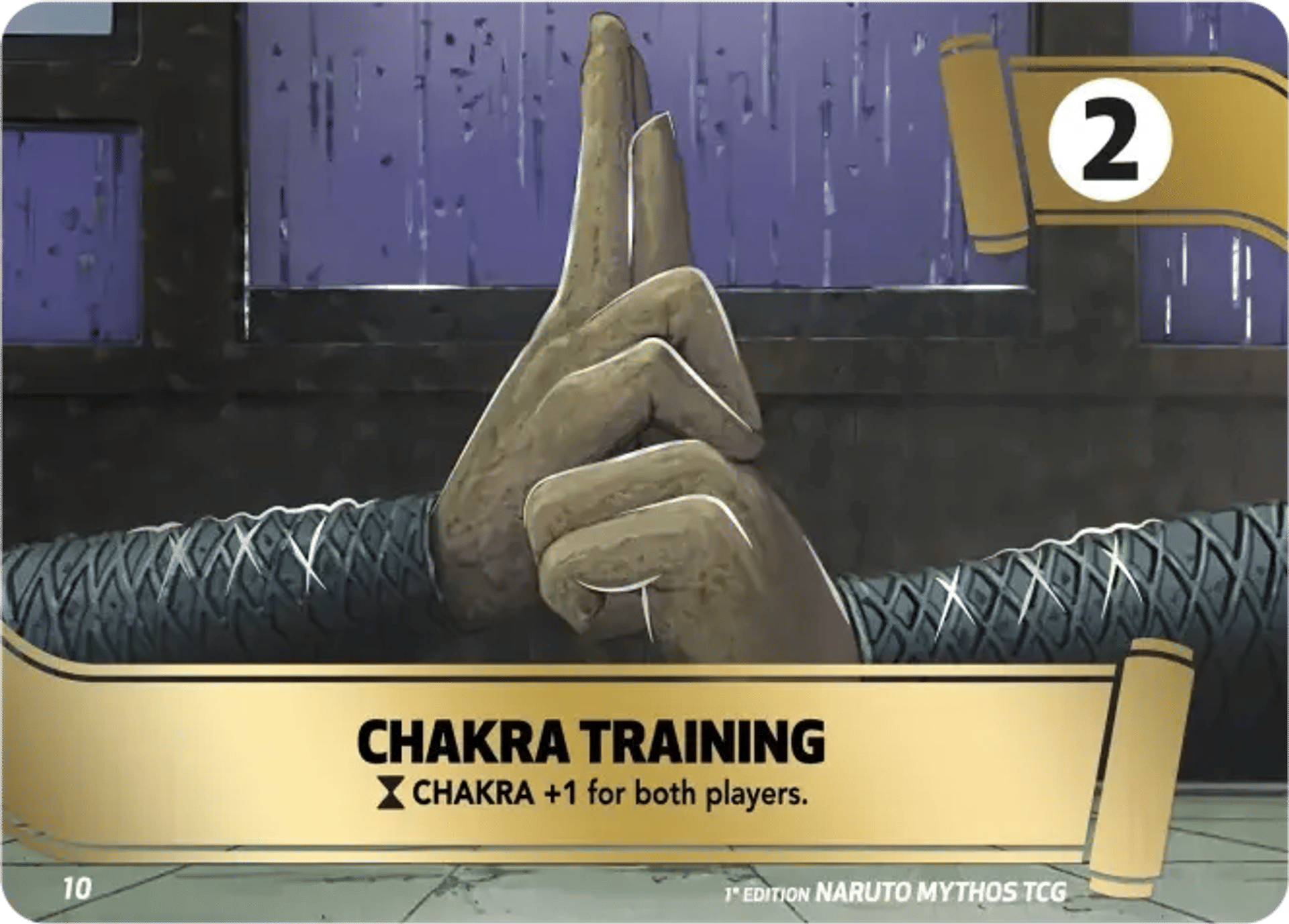 Chakra Training — Konoha Shidō — Naruto Mythos TCG