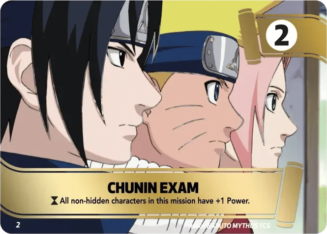 Chunin Exam — Konoha Shidō — Naruto Mythos TCG