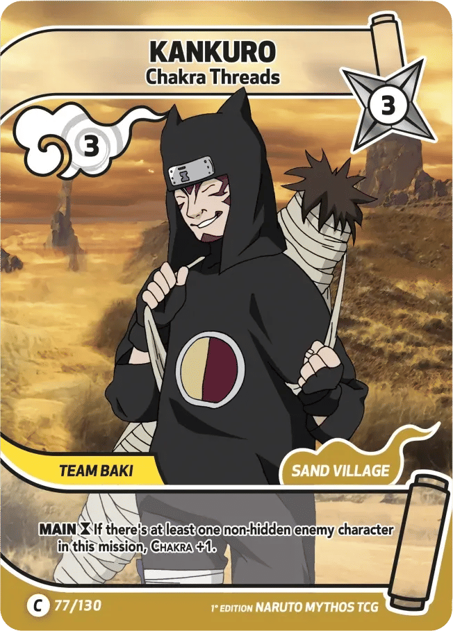 Kankuro - Chakra Threads — Konoha Shidō — Naruto Mythos TCG