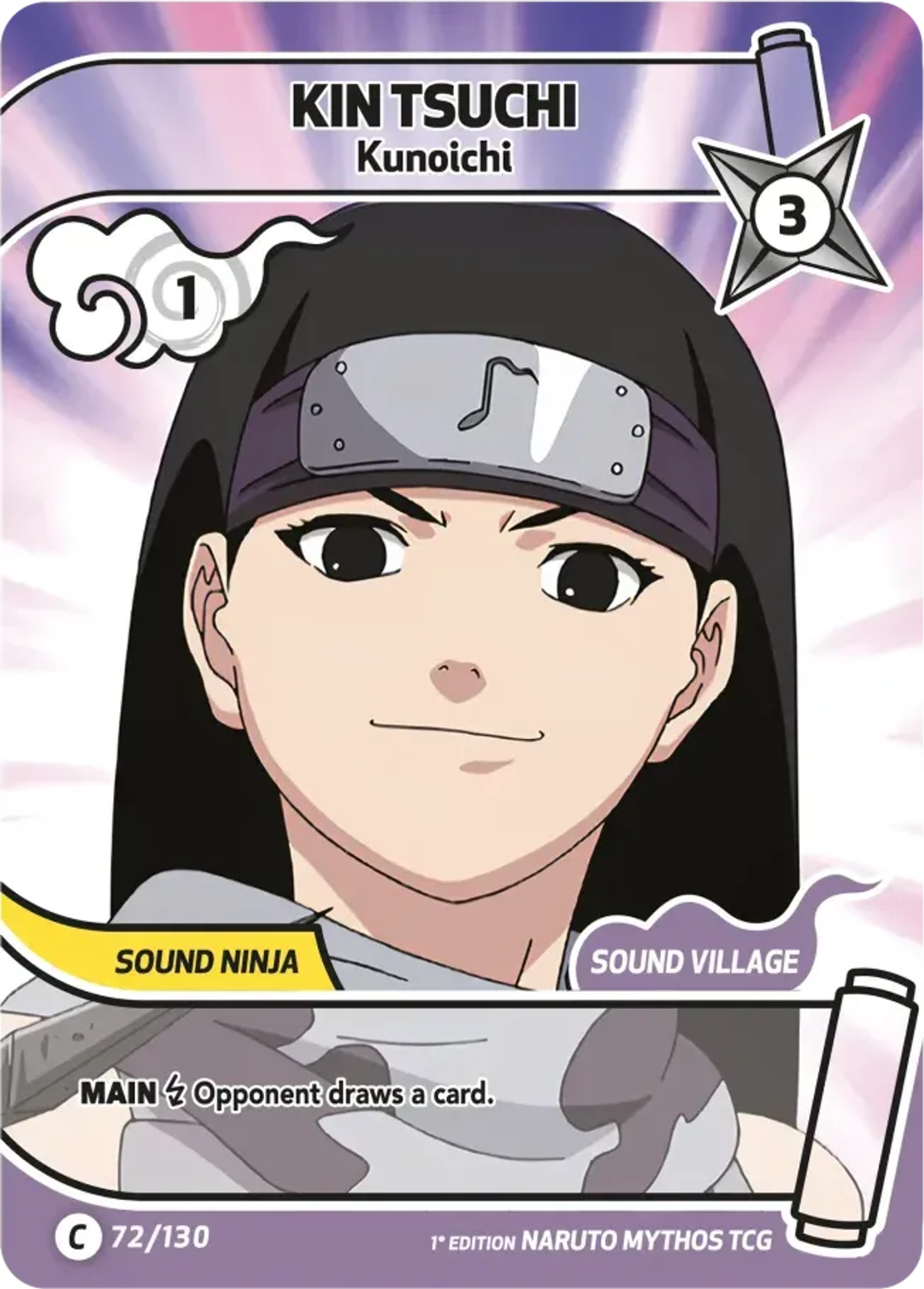 Kin Tsuchi - Kunoichi — Konoha Shidō — Naruto Mythos TCG