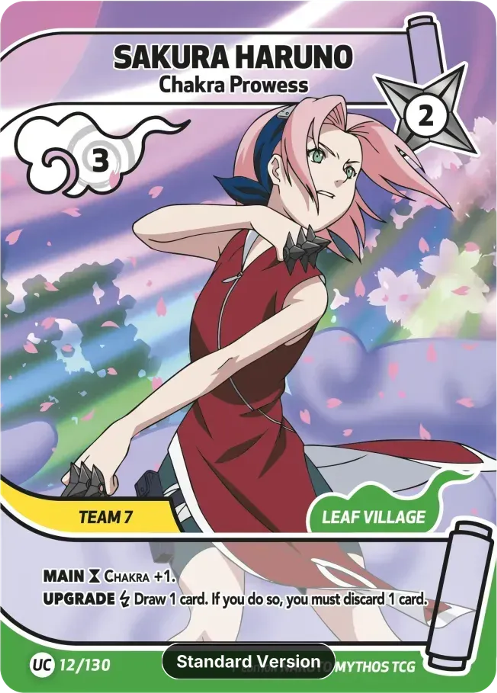 Sakura Haruno - Chakra Prowess — Konoha Shidō — Naruto Mythos TCG