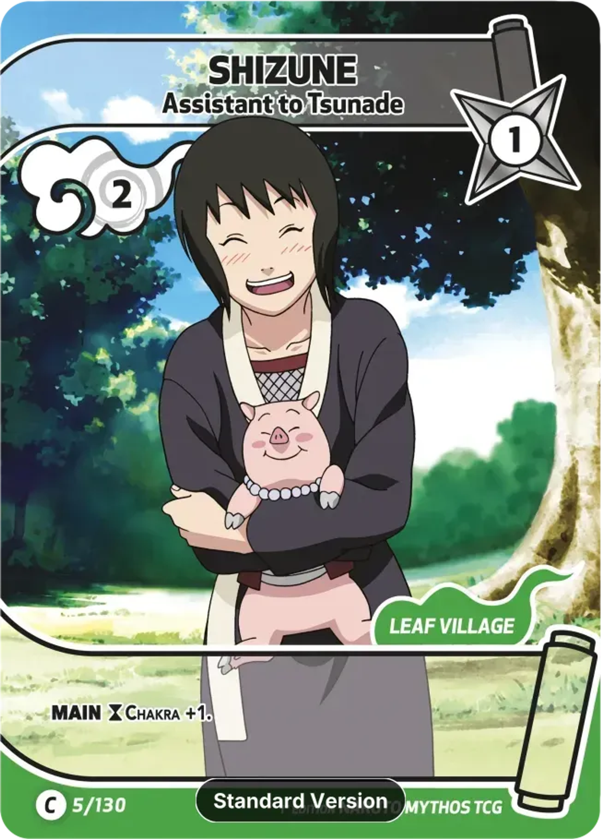 Shizune - Assistant to Tsunade — Konoha Shidō — Naruto Mythos TCG