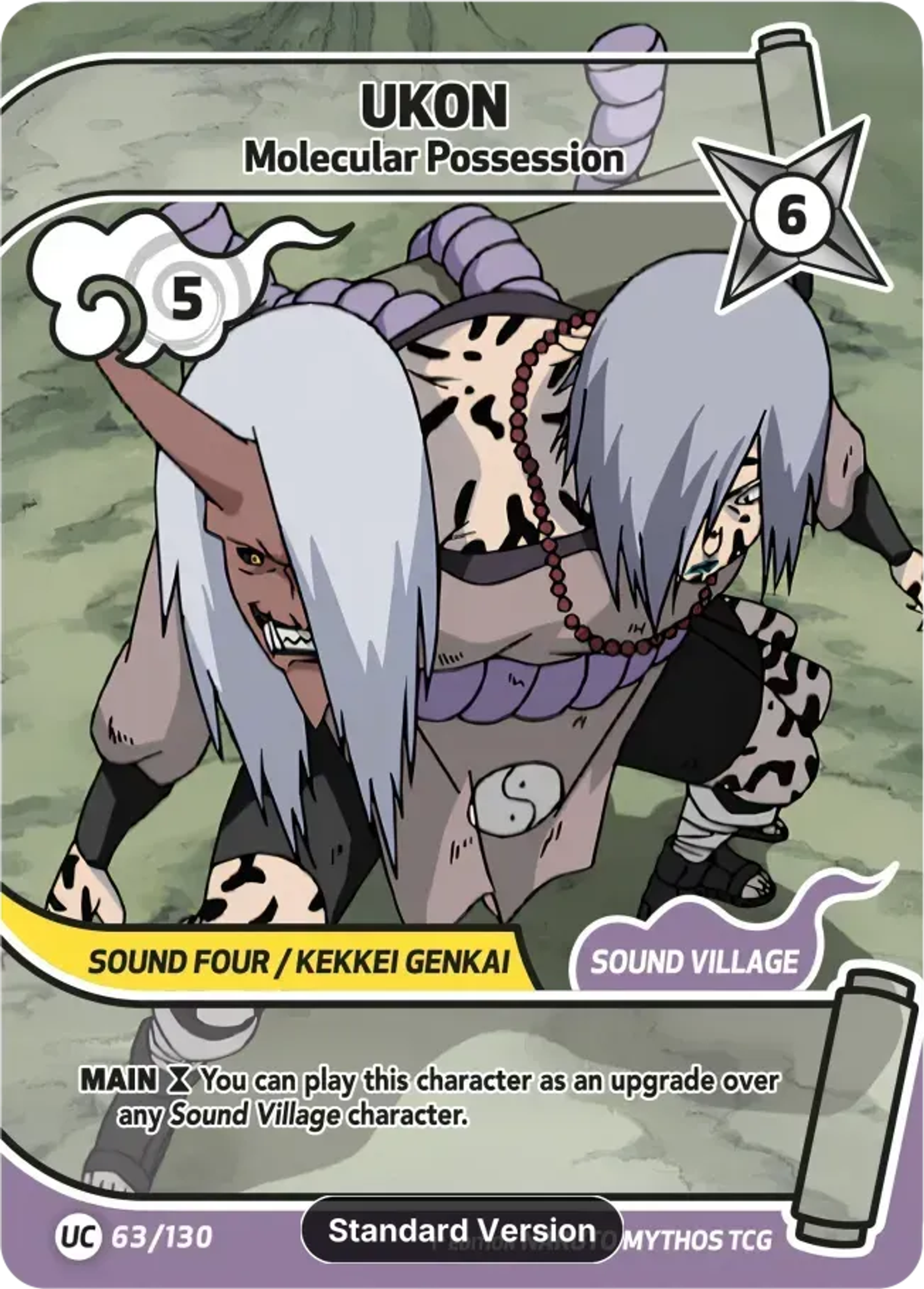 Ukon - Molecular Possession — Konoha Shidō — Naruto Mythos TCG