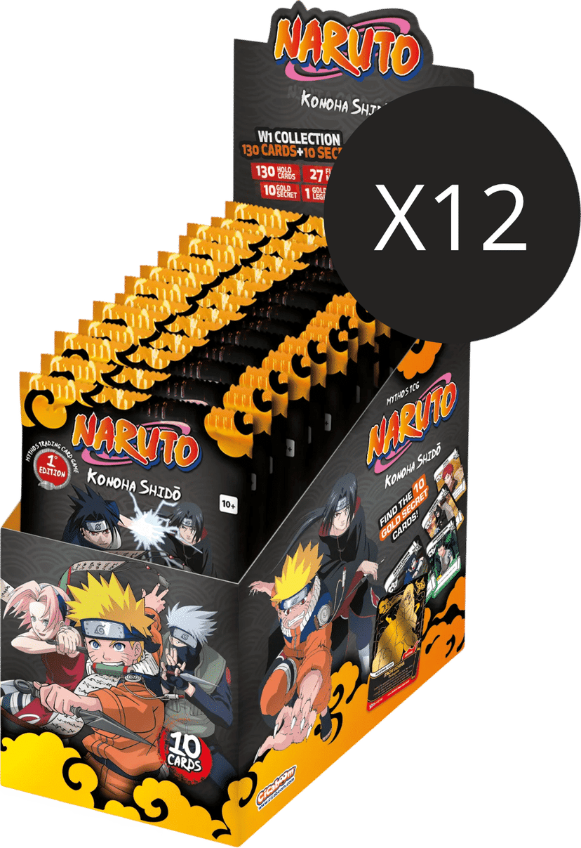 Booster Case Konoha Shido (First edition) from Konoha Shidō - Naruto Mythos TCG