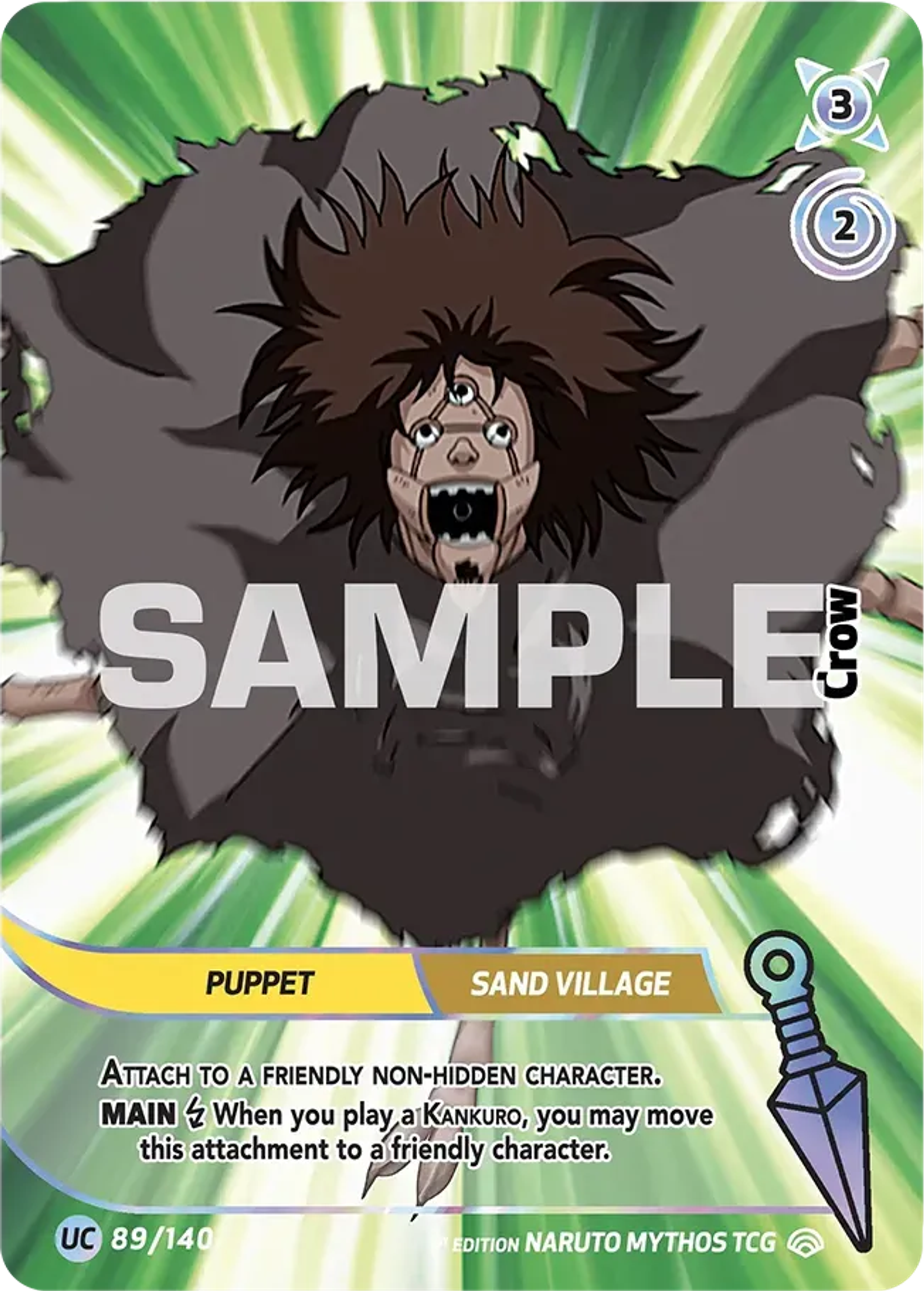 Crow — Shinobi Shiren — Naruto Mythos TCG