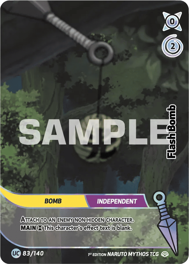 Flash Bomb — Shinobi Shiren — Naruto Mythos TCG