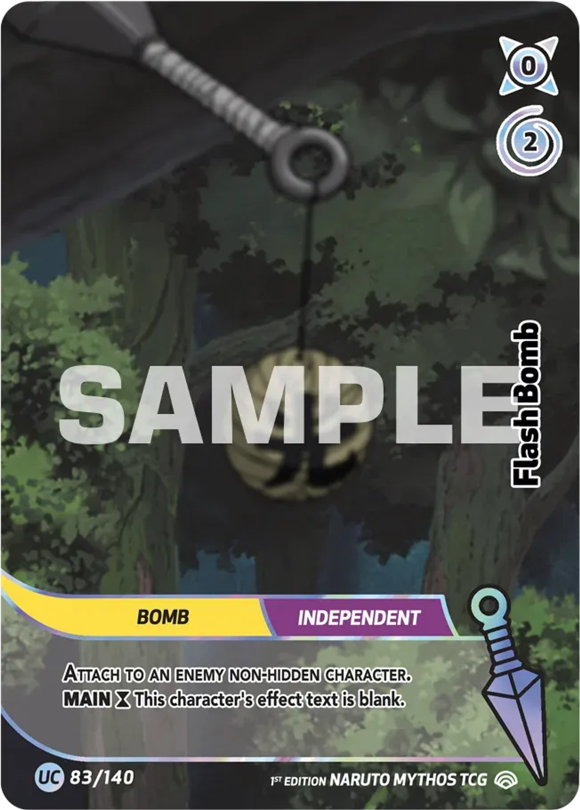 Flash Bomb — Shinobi Shiren — Naruto Mythos TCG