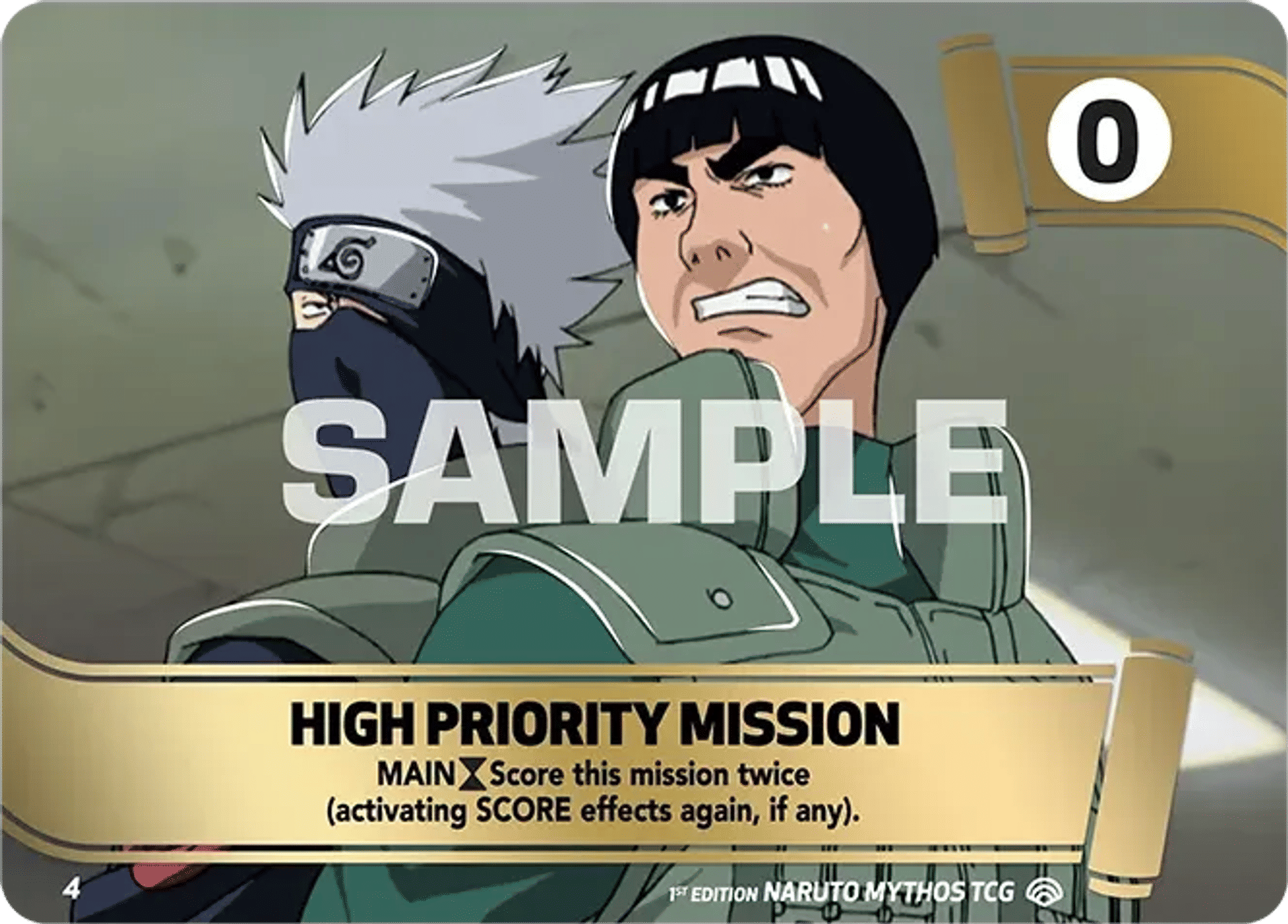 High Priority Mission — Shinobi Shiren — Naruto Mythos TCG