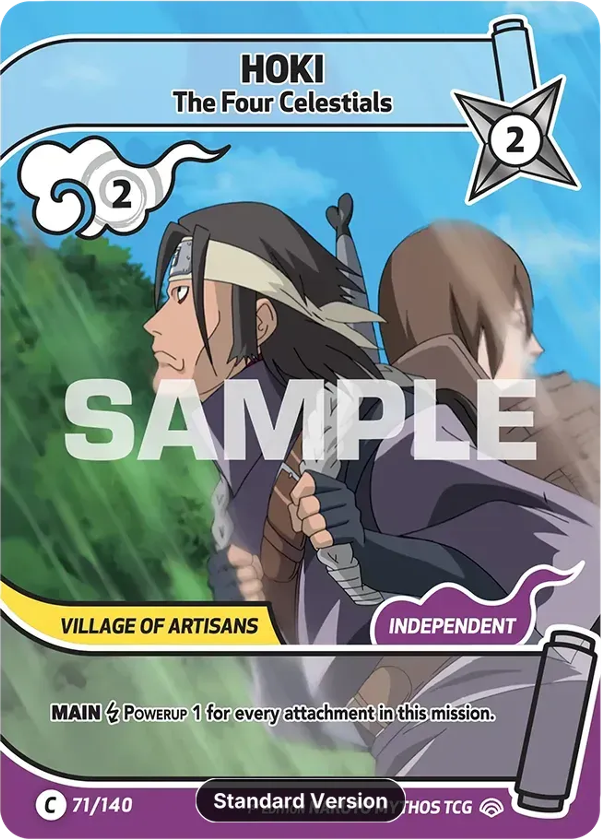 Hoki - The Four Celestials — Shinobi Shiren — Naruto Mythos TCG