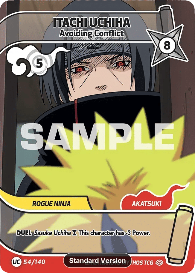 Itachi Uchiha - Avoiding Conflict — Shinobi Shiren — Naruto Mythos TCG