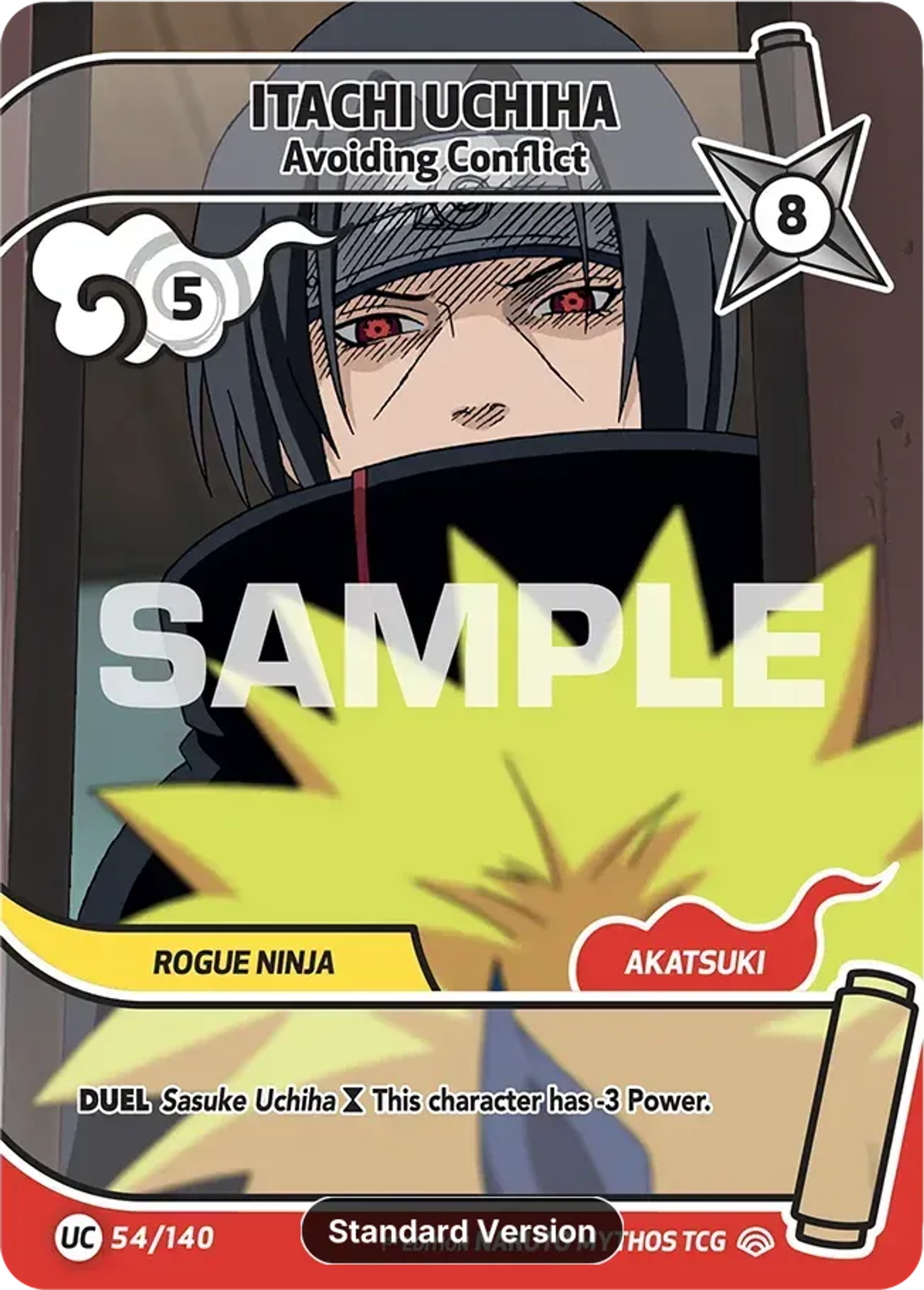 Itachi Uchiha - Avoiding Conflict — Shinobi Shiren — Naruto Mythos TCG