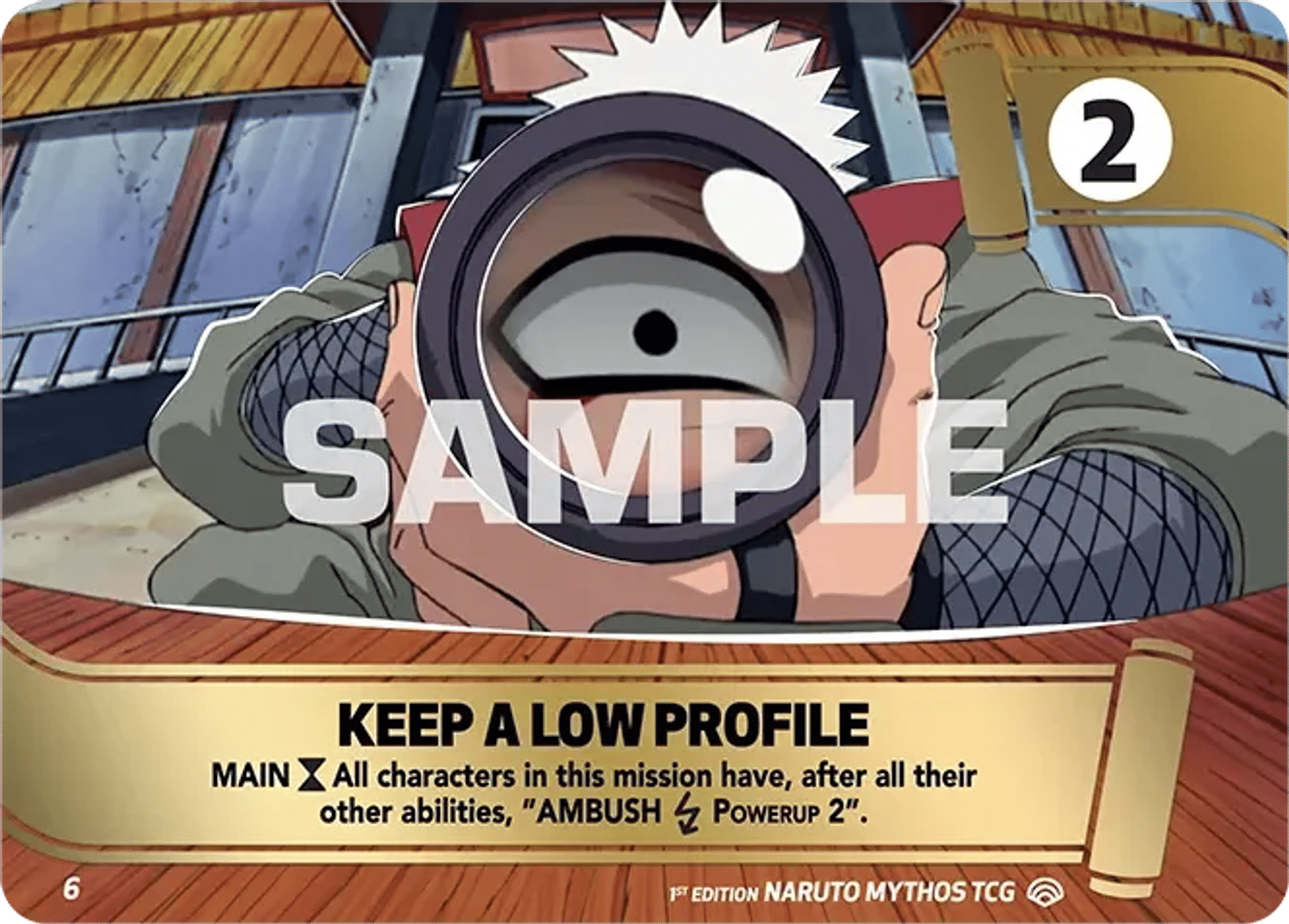 Keep a Low Profile — Shinobi Shiren — Naruto Mythos TCG