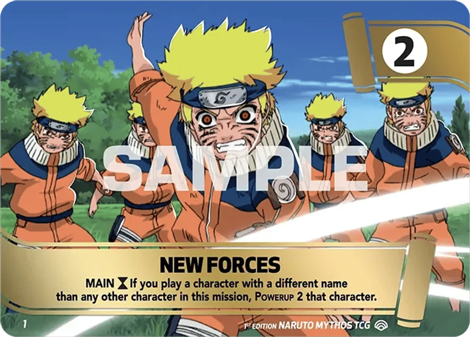 New Forces — Shinobi Shiren — Naruto Mythos TCG