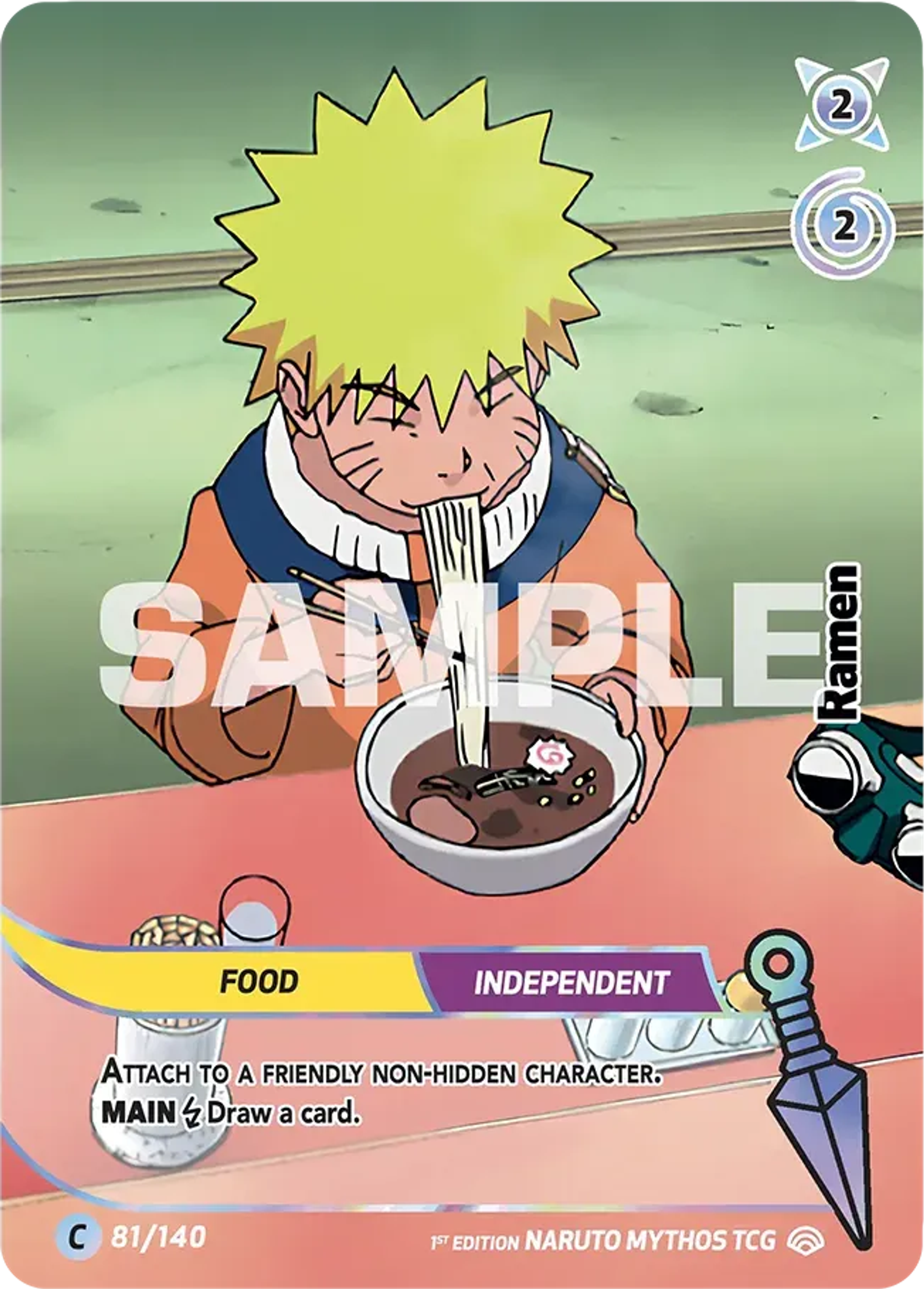 Ramen — Shinobi Shiren — Naruto Mythos TCG