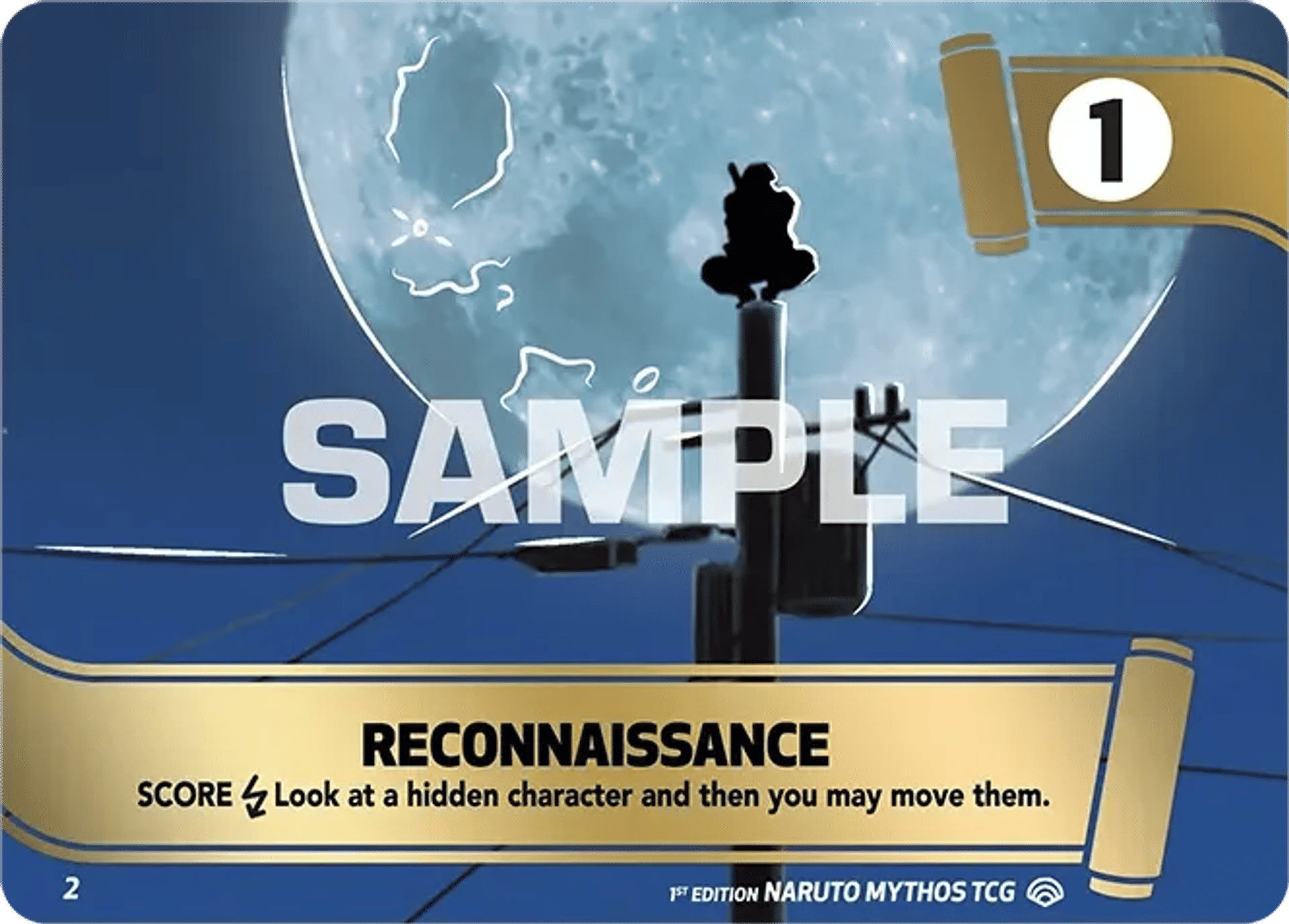 Reconnaissance — Shinobi Shiren — Naruto Mythos TCG