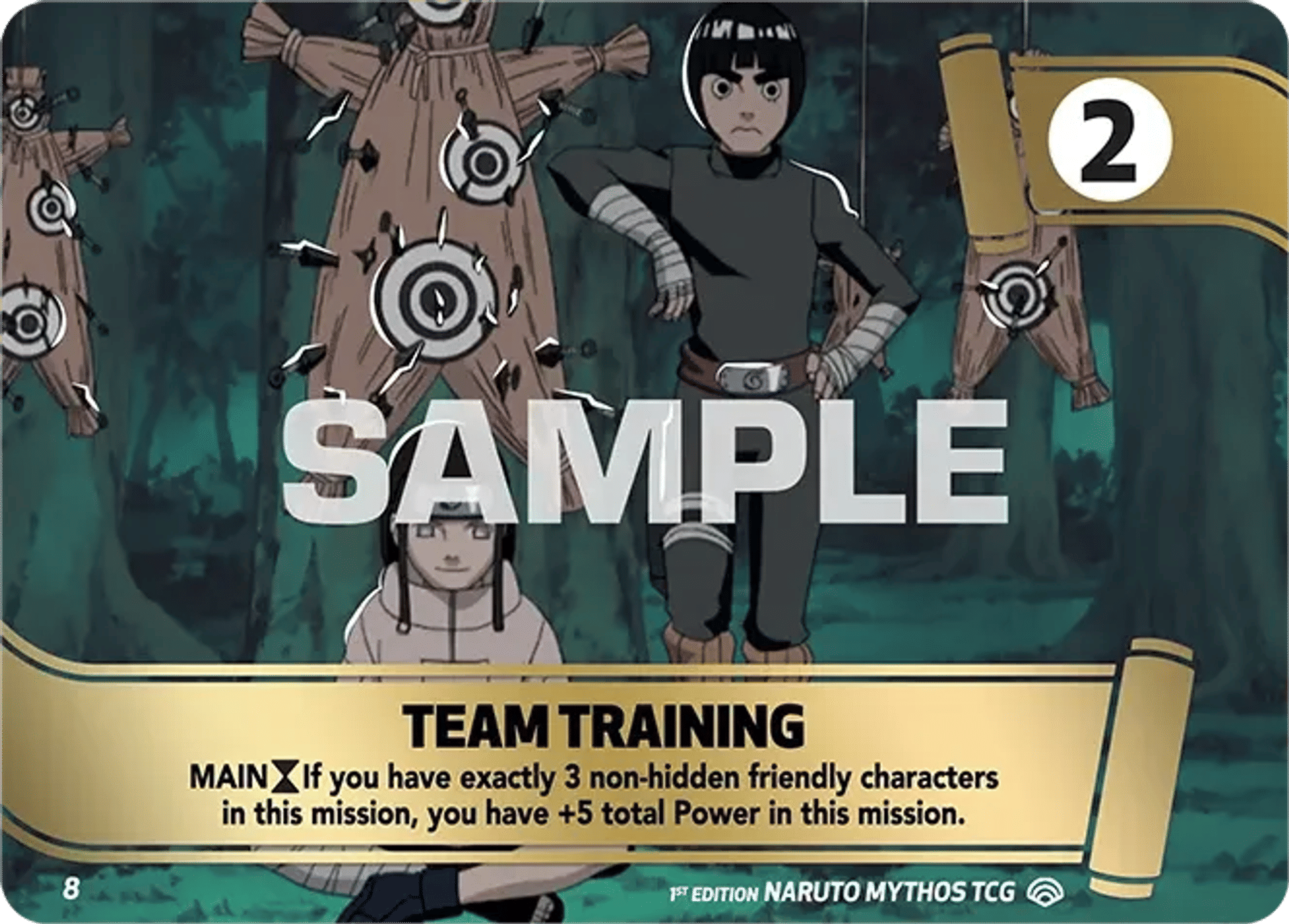 Team Training — Shinobi Shiren — Naruto Mythos TCG