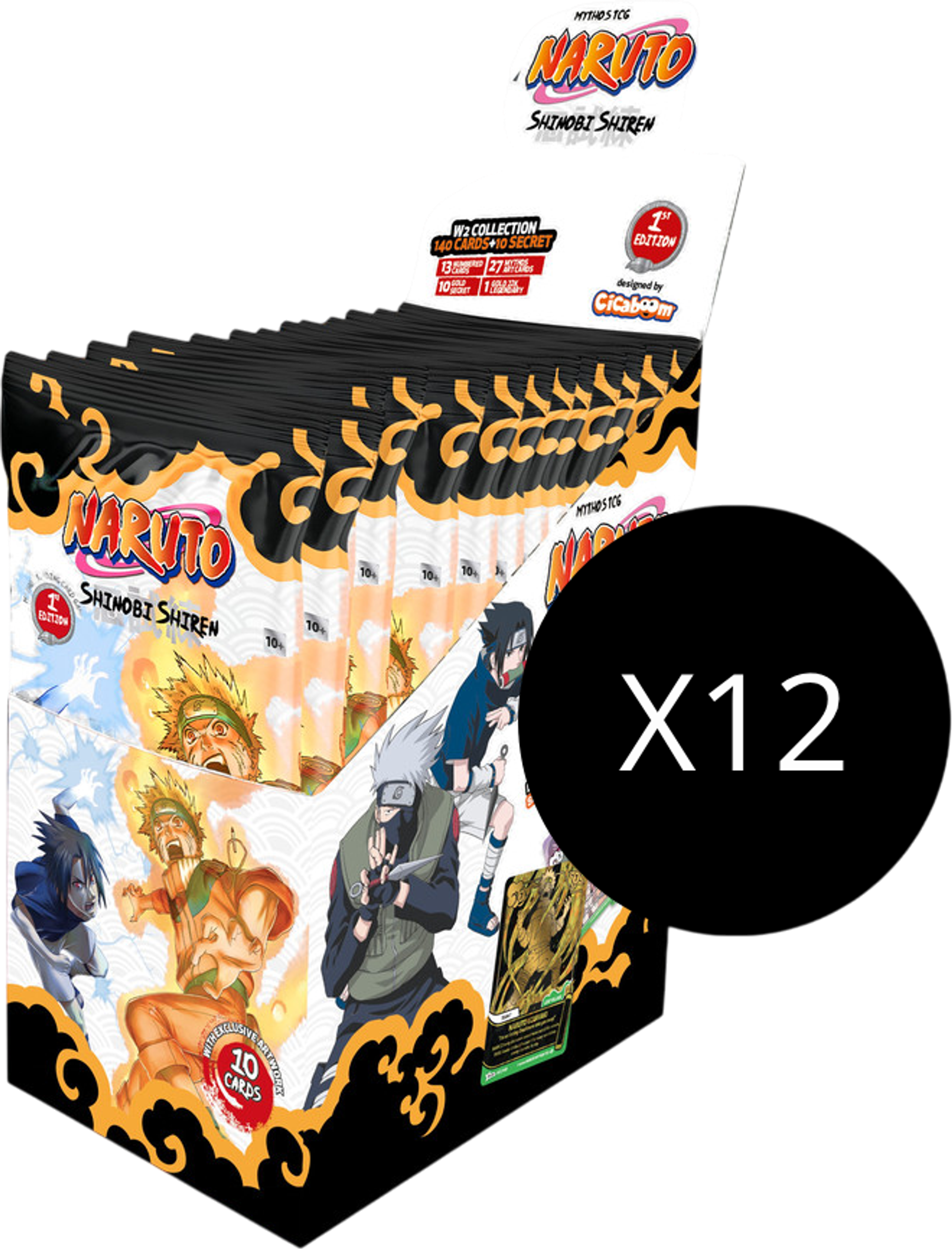 Booster Case Shinobi Shiren (First edition) — Shinobi Shiren — Naruto Mythos TCG