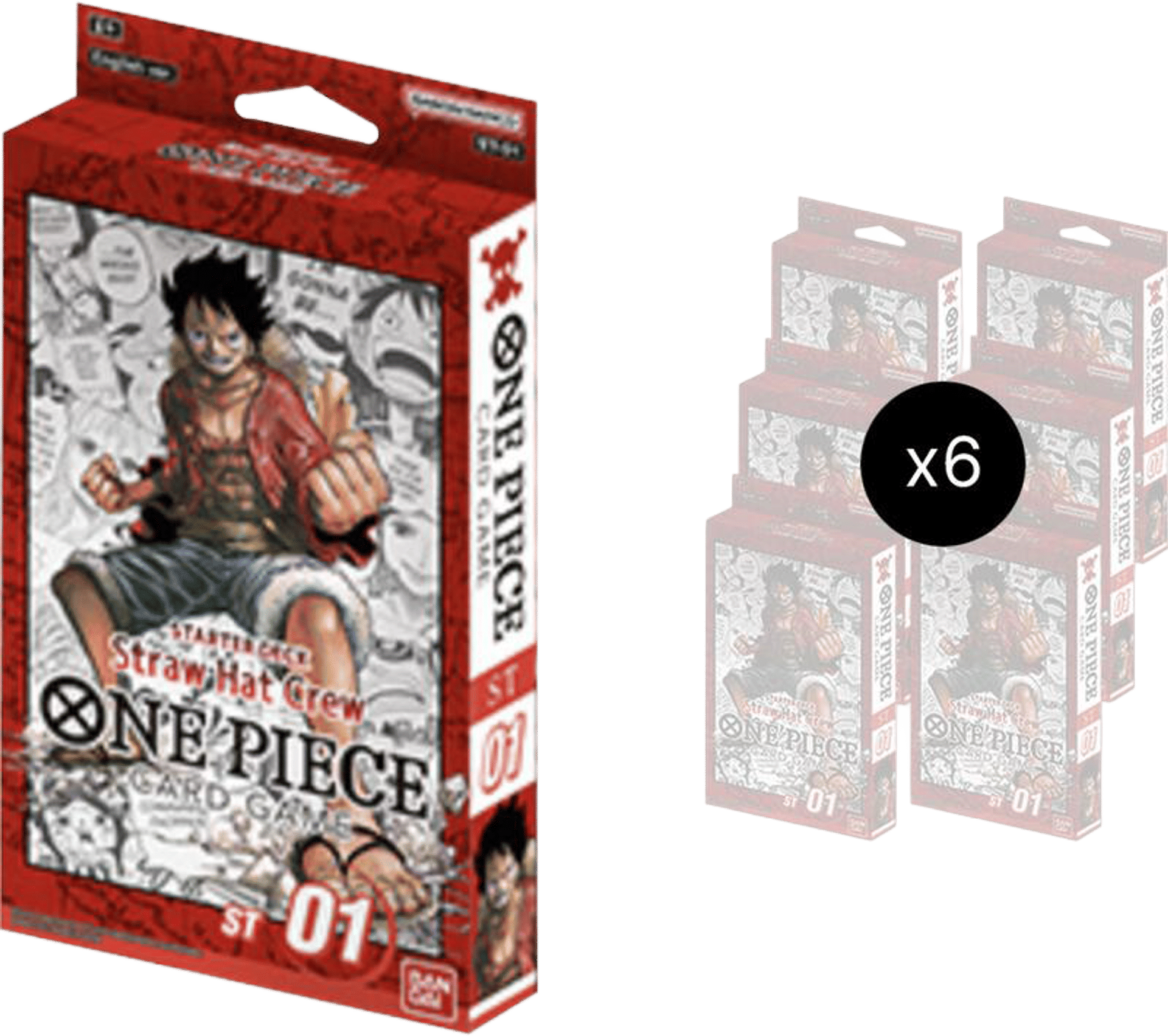 Product image for Starter Deck 1: Straw Hat Crew Display