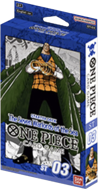 Starter Deck 3: The Seven Warlords of The Sea — Starter Deck 3: The Seven Warlords of The Sea — One Piece Card Game