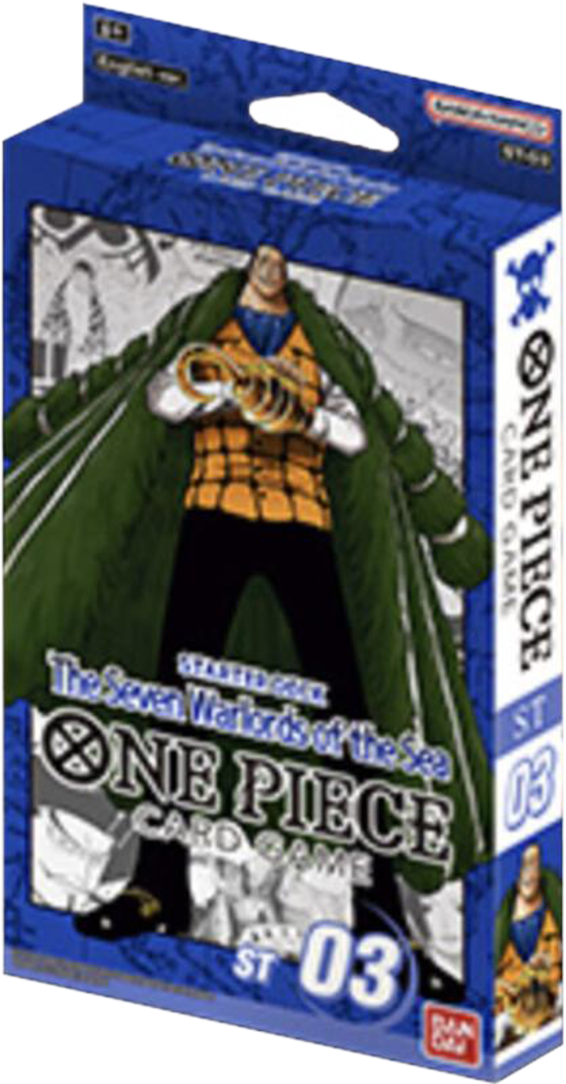 Starter Deck 3: The Seven Warlords of The Sea from Starter Deck 3: The Seven Warlords of The Sea - One Piece Card Game