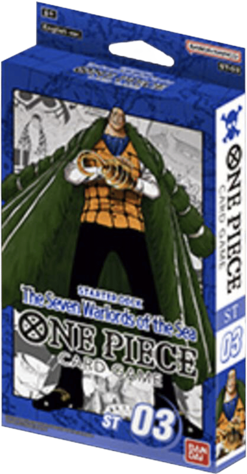 Starter Deck 3: The Seven Warlords of The Sea from Starter Deck 3: The Seven Warlords of The Sea - OnePiece Card Game