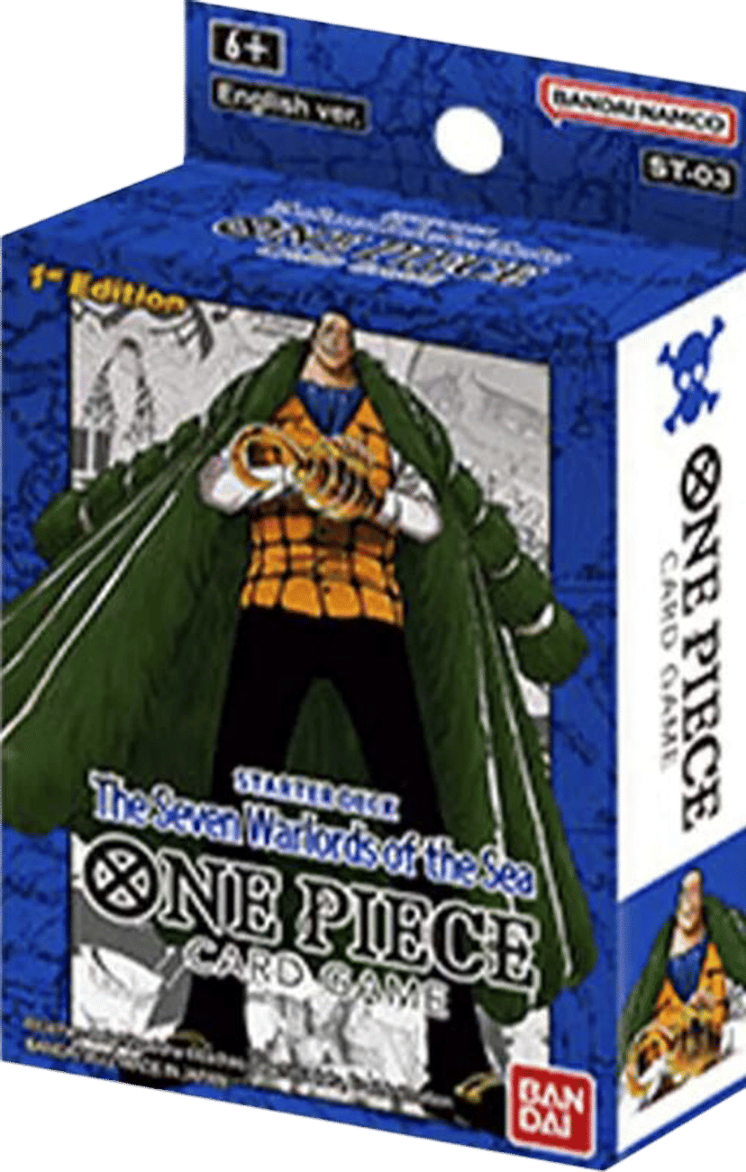 Super Pre-Release Starter Deck 3: The Seven Warlords of The Sea from Starter Deck 3: The Seven Warlords of The Sea - OnePiece Card Game
