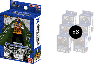 Product image for Display de Super Pre-Release Starter Deck 3: The Seven Warlords of The Sea