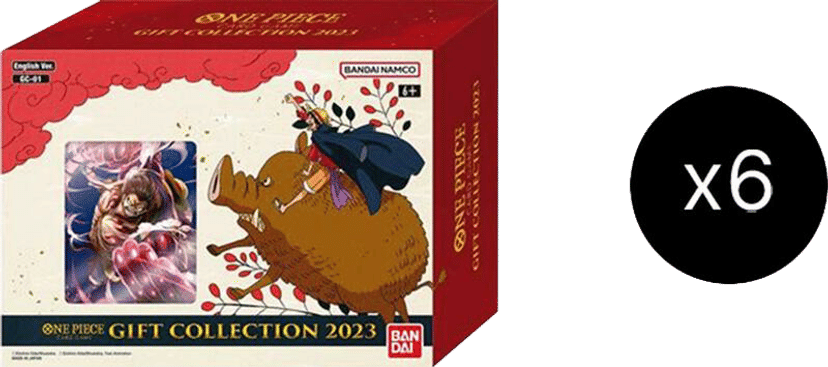 Gift Collection 2023 Display from One Piece Promotion Cards - OnePiece Card Game