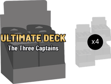 Product image for Ultra Deck: The Three Captains Display Case