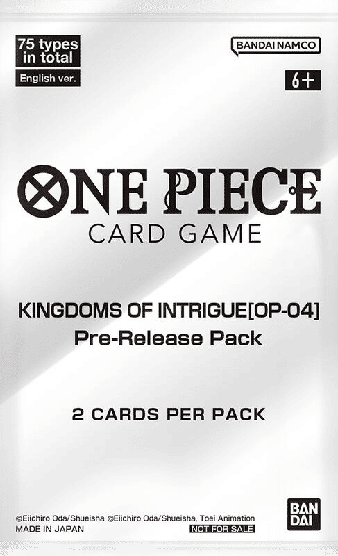 Kingdoms of Intrigue - Pre-Release Pack — Kingdoms of Intrigue — One Piece Card Game