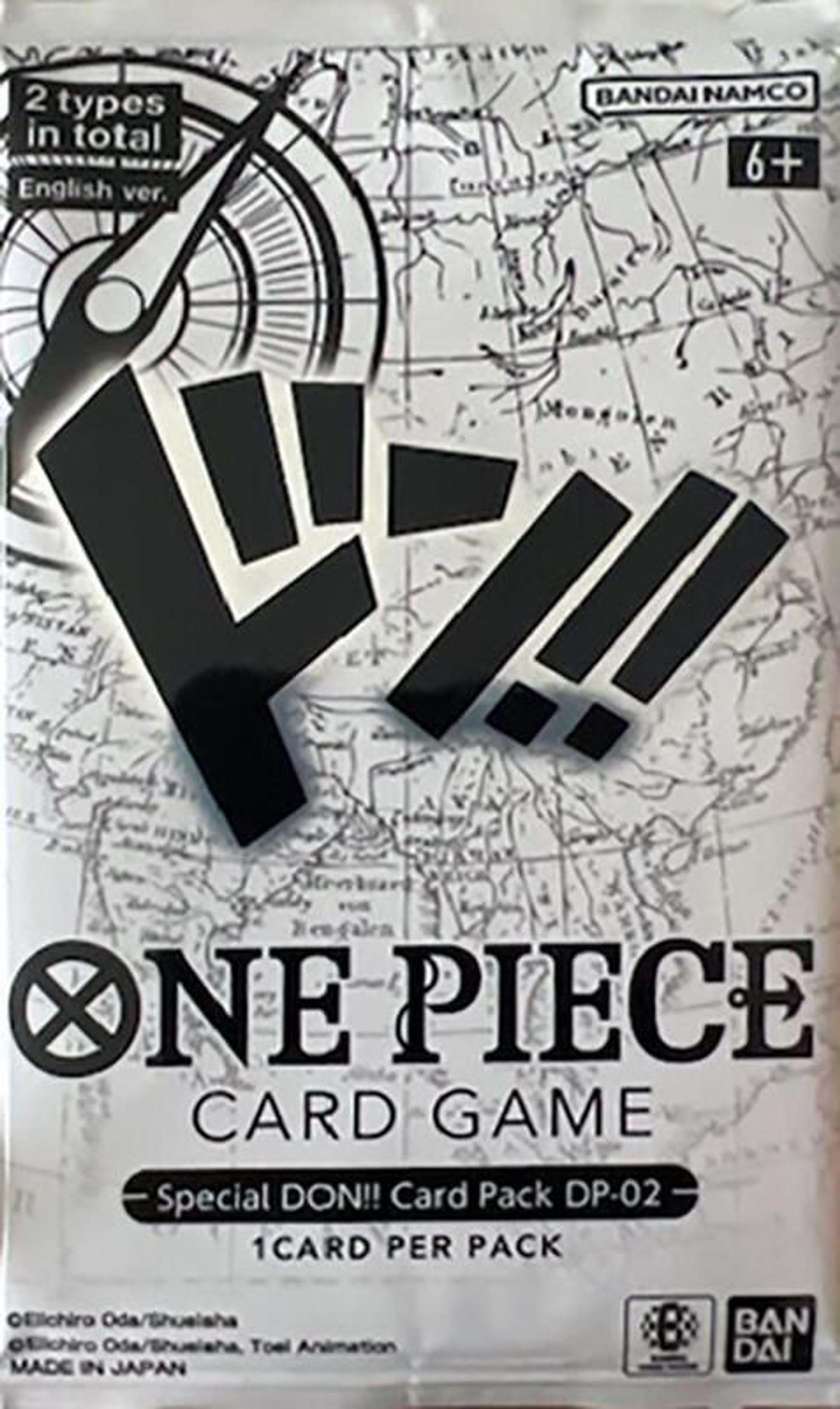 Special DON!! Card Pack DP-02 from One Piece Promotion Cards - One Piece Card Game