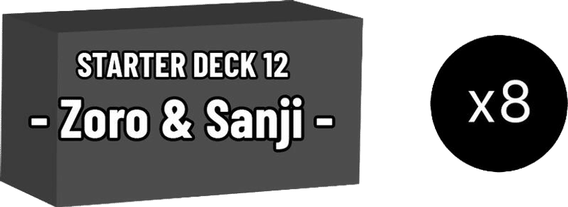 Starter Deck 12: Zoro and Sanji Display Case from Starter Deck 12: Zoro and Sanji - OnePiece Card Game