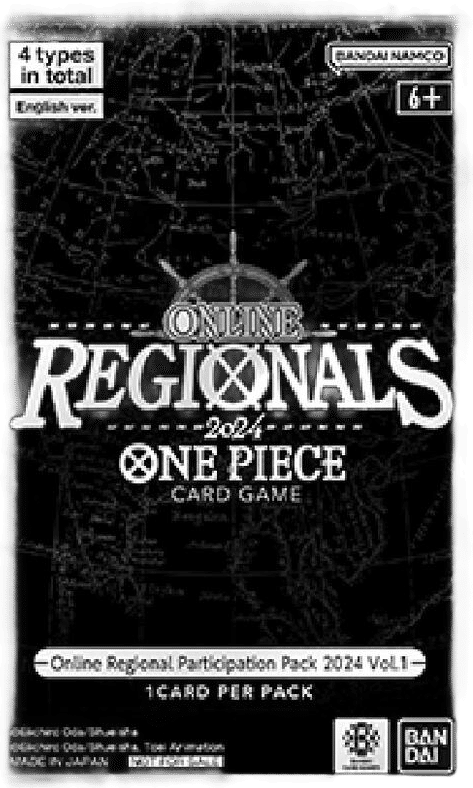 Online Regional Participation Pack 2024 Vol. 1 — One Piece Promotion Cards — One Piece Card Game