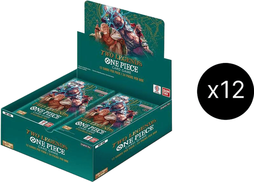 Two Legends - Booster Box Case from Two Legends - OnePiece Card Game