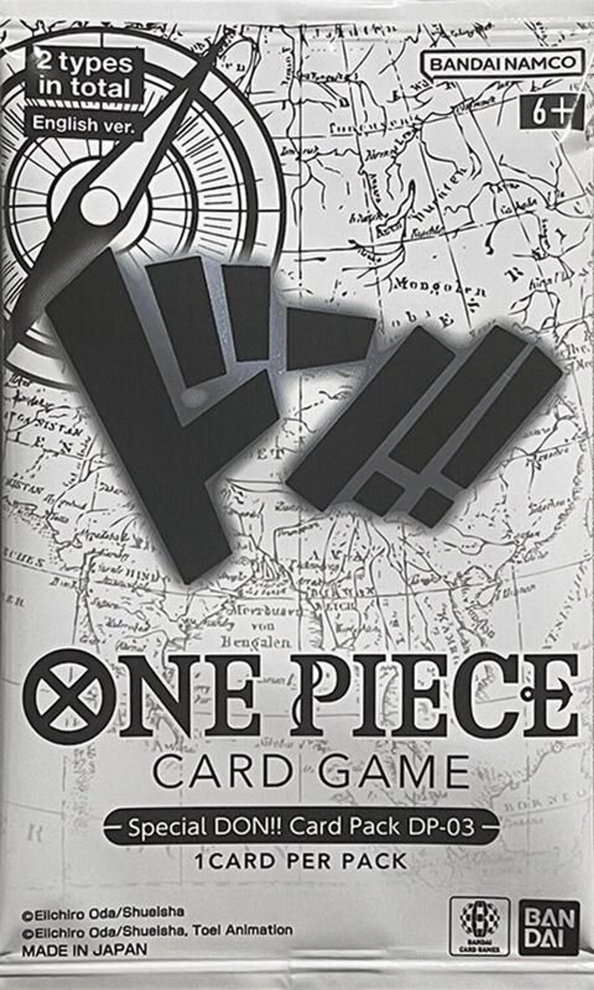 Special DON!! Card Pack DP-03 from One Piece Promotion Cards - One Piece Card Game