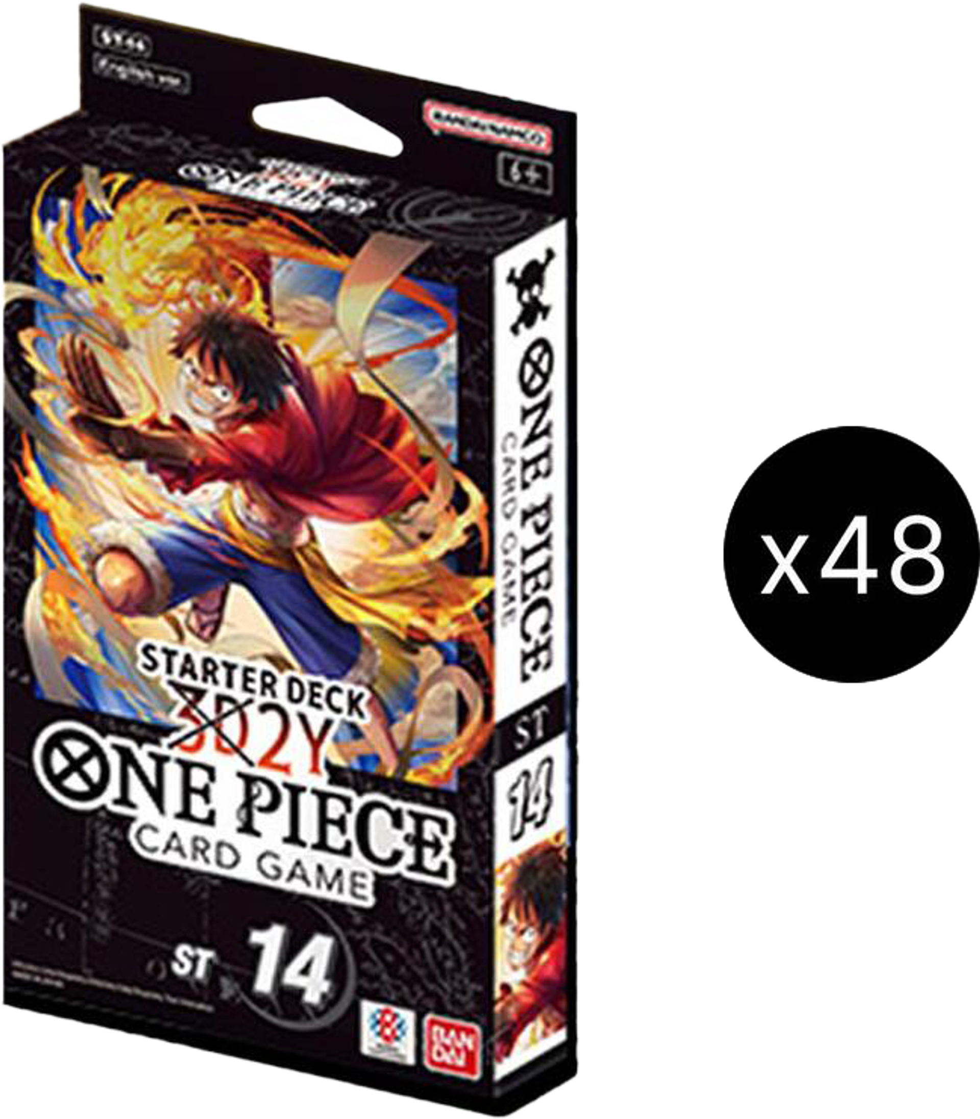 Starter Deck 14: 3D2Y Display Case from Starter Deck 14: 3D2Y - One Piece Card Game