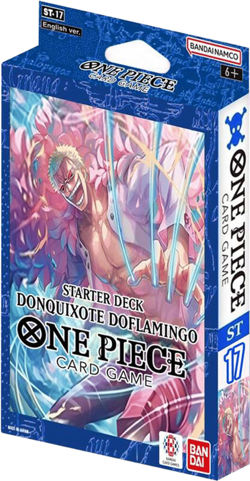 Starter Deck 17: BLUE Donquixote Doflamingo from Starter Deck 17: BLUE Donquixote Doflamingo - OnePiece Card Game