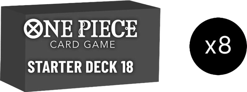 Display de Starter Deck 18: PURPLE Monkey.D.Luffy from Starter Deck 18: PURPLE Monkey.D.Luffy - OnePiece Card Game