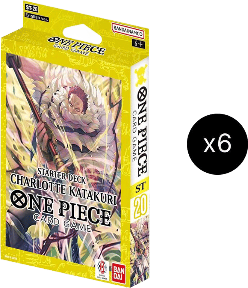 Starter Deck 20: YELLOW Charlotte Katakuri Display from Starter Deck 20: YELLOW Charlotte Katakuri - OnePiece Card Game