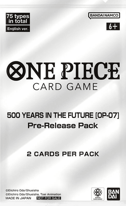 500 Years in the Future - Pre-Release Pack — 500 Years in the Future — One Piece Card Game