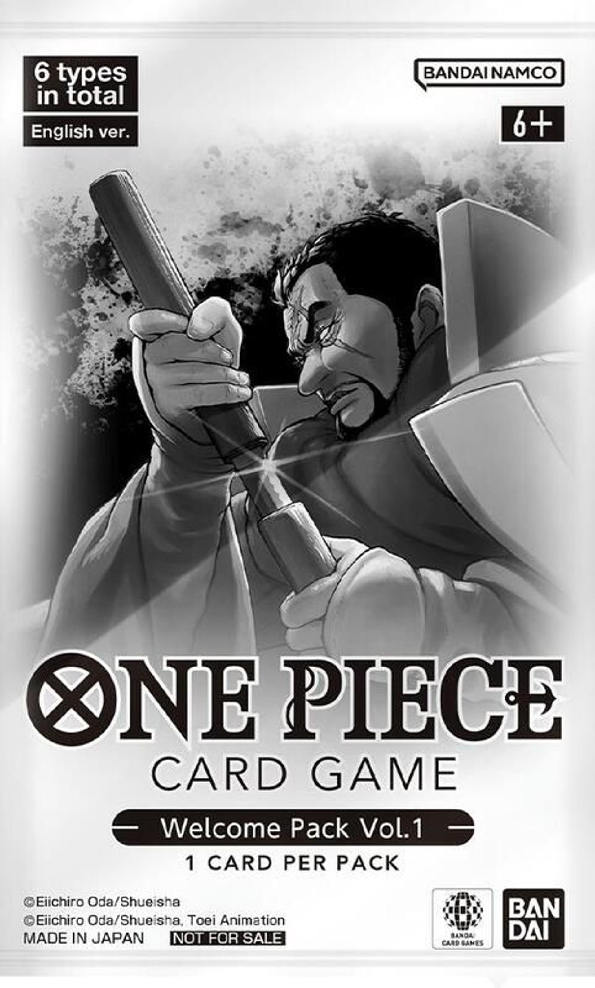 Welcome Pack Vol. 1 from One Piece Promotion Cards - One Piece Card Game
