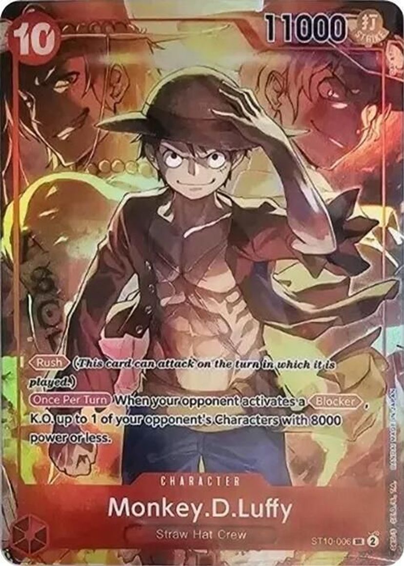 Monkey.D.Luffy (Treasure Booster Set) from One Piece Promotion Cards - OnePiece Card Game