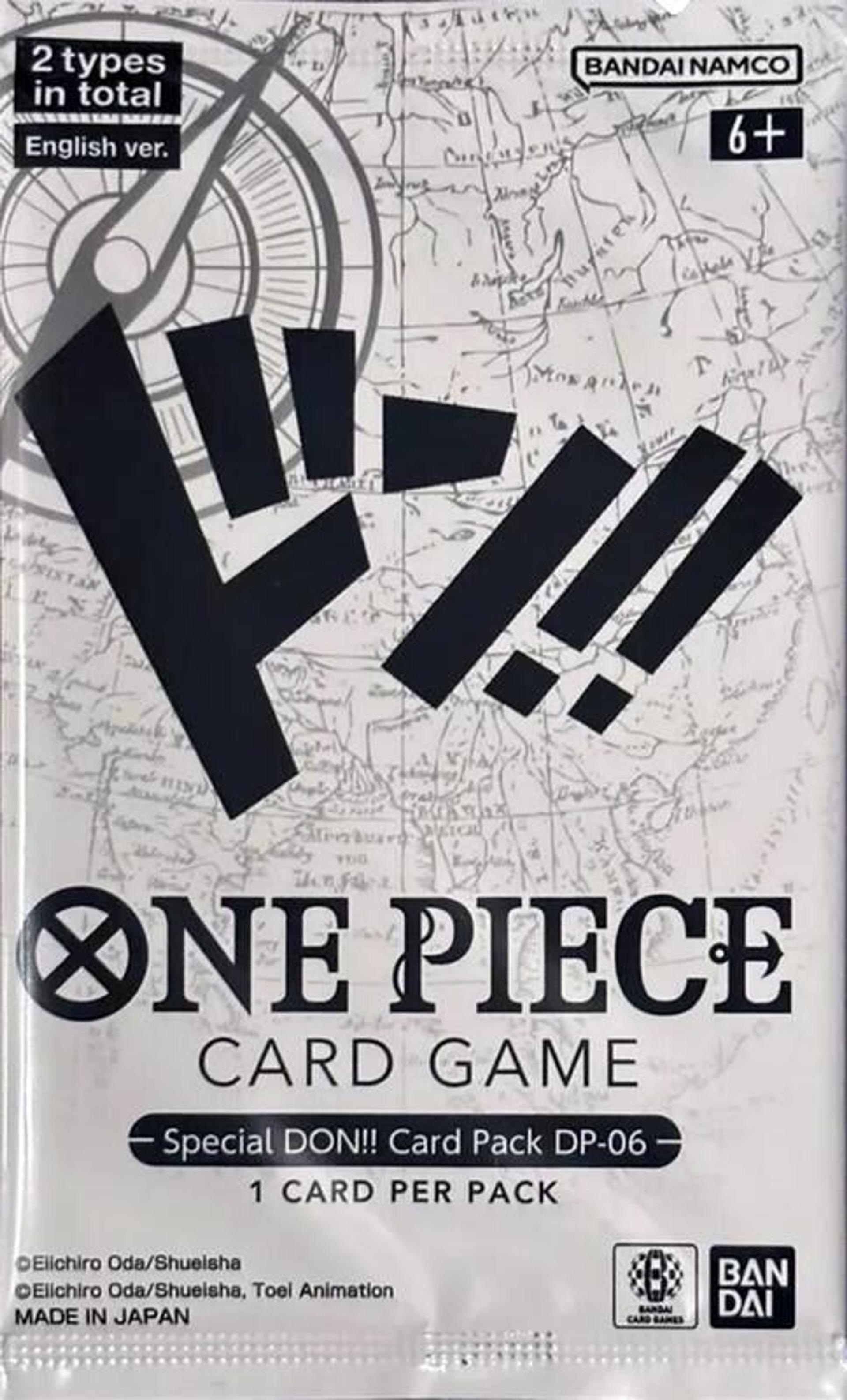 Special DON!! Card Pack DP-06 from One Piece Promotion Cards - One Piece Card Game